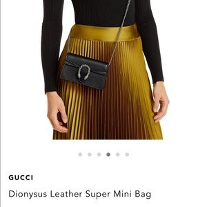 New Gucci Dionysus super mini bag